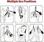 Adjustable BDSM Bed Restraints Kit for Couples