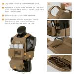 KRYDEX Tactical Vest Plate Carrier for Airsoft