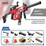 Electric Foam Dart Blaster with Scope for Kids