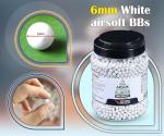 Biodegradable 6mm Airsoft BBs - 0.20g White