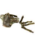 OneTigris Tactical Half Face Mesh Mask - Multicam