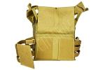 QHIU Camouflage Tactical Molle Plate Carrier Vest
