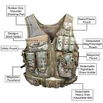 Goetland Tactical Adjustable Vest for Airsoft and Hunting
