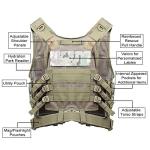 Goetland Tactical Adjustable Vest for Airsoft and Hunting