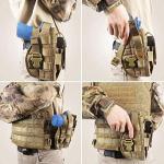 Gexgune Tactical Right-Hand Molle Pistol Holster