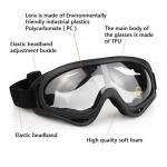 AOUTACC Steel Mesh Airsoft Mask and Goggles Set