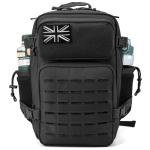 25L Tactical Backpack with Molle System and Cup Holders