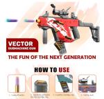 Electric Foam Dart Blaster with Scope for Kids