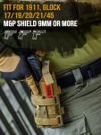 OneTigris MOLLE Right-Handed Tactical Pistol Holster