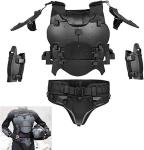 Black Tactical Airsoft Vest Set with Accessories