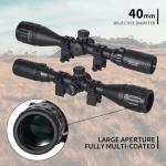 Goetland 3-12x40 Air Rifle Scope with Illuminated Reticle