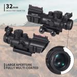 Goetland 4x32 Illuminated Rifle Scope for Airsoft