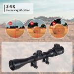 Goetland 3-9x40 Red Green Illuminated Scope