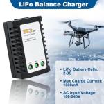 Fast Lipo Battery Charger for 2S 3S Packs