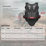 PELLOR Sports Chest and Back Protector Vest
