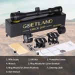 Goetland 3-9x40 Rifle Scope with Ring Mounts