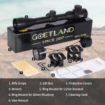 Goetland 3-9x40 Red Green Illuminated Scope