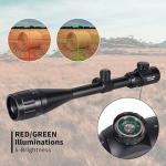 Goetland 6-24x50 Rifle Scope with Illuminated Reticle