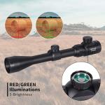 Goetland 3-9x40 Red Green Illuminated Scope