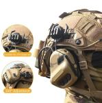 FAST Tactical Airsoft Helmet with Earphone Set