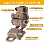 Tactical Helmet with Headset, NVG & Camo Cover