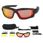 Adjustable Tactical Helmet Set with Headset & Goggles