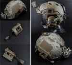 FAST Tactical Helmet Set with Headphones and Goggles