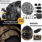 Tactical Airsoft Helmet Set with Accessories and Night Vision