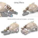 Tactical Airsoft Helmet Set with Accessories and Night Vision