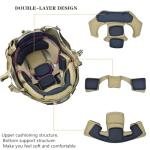 Tactical Airsoft Fast Helmet with Goggles & Pads