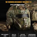 Tactical Airsoft Helmet with Full Face Mask