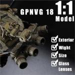 Tactical Airsoft Helmet with Headset and Lights