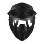 Airsoft PJ Helmet with Mask and Goggles Set