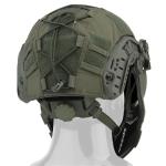 FAST Tactical Helmet with Goggles and Half Face Mask