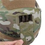 Tactical Airsoft Helmet with Detachable Headset & Goggles
