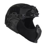 Airsoft PJ Helmet with Mask and Goggles Set