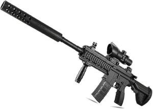 Electric M416 Gel Ball Blaster with Goggles