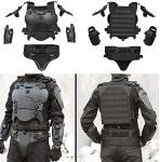 Black Tactical Airsoft Vest Set with Accessories