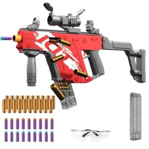 Electric Foam Dart Blaster with Scope for Kids