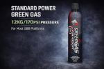 Rebel Precision Dino Green Gas 600ml for Airsoft