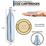 ICO 10 Pack 12g Non-Threaded CO2 Cartridges