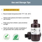 ELEGOO 3D Printer UV Curing Resin 1000G Grey