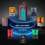 SUNLU Flexible 3D Printer Resin – 1KG Black