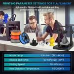 SUNLU Multicolor PLA 3D Printer Filament Bundle