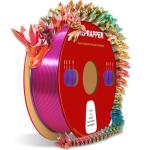 Tri-Color Silk PLA Filament 1.75mm 1KG