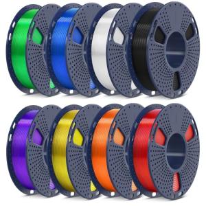 SUNLU Multicolor PLA 3D Printer Filament Bundle