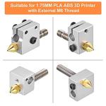 Creality Ender 3 MK8 Brass Nozzles - 24 Pack