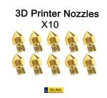 0.4mm MK8 Brass Nozzle for 3D Printers