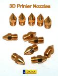 0.4mm MK8 Brass Nozzle for 3D Printers