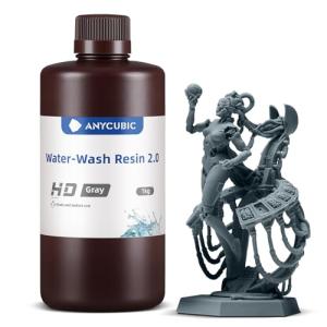 ANYCUBIC Water Washable 3D Printer Resin 1kg